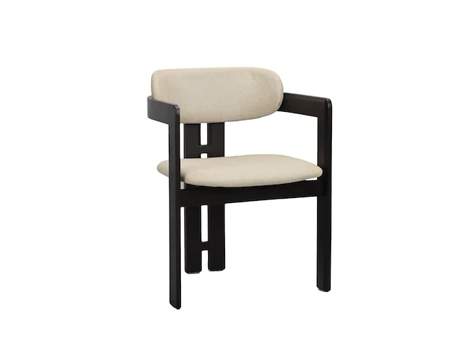 4x design eetkamerstoelen zwart - afbeelding 1 van  5