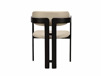 4x design eetkamerstoelen zwart - afbeelding 4 van  5