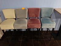 4x div barstoel - afbeelding 2 van  2