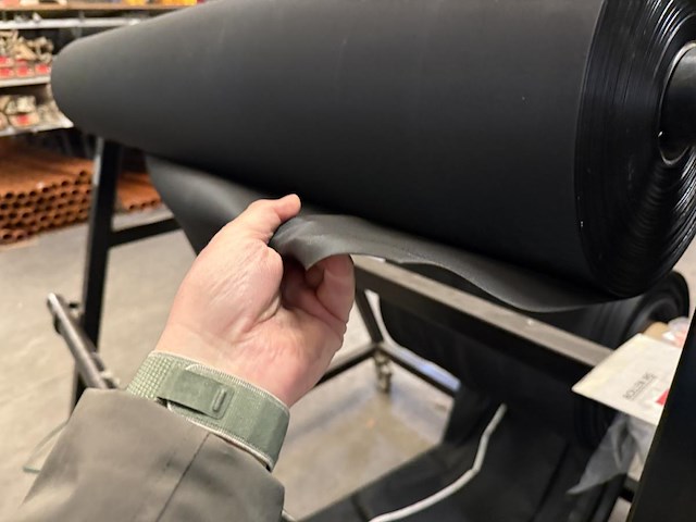 4x diverse aangebroken epdm rollen - afbeelding 4 van  6