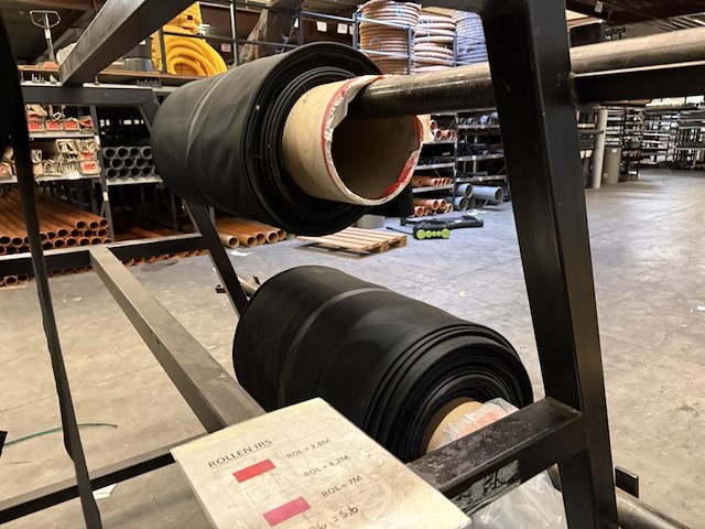 4x diverse aangebroken epdm rollen - afbeelding 6 van  6