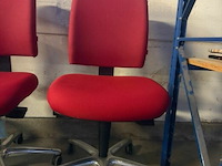 4x diverse bureelstoelen - afbeelding 1 van  3