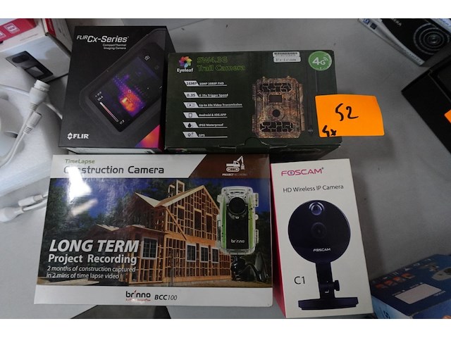 4x diverse camera - afbeelding 6 van  12