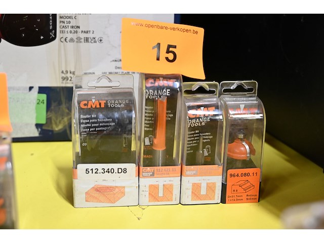 4x diverse frezen cmt orange - afbeelding 1 van  1