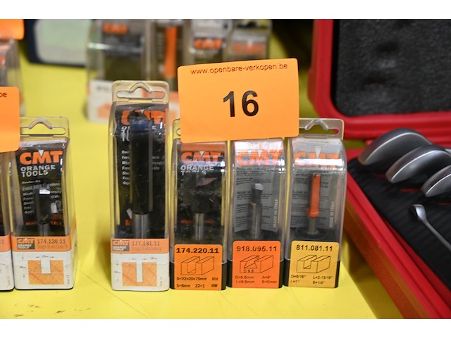 4x diverse frezen cmt orange - afbeelding 1 van  1