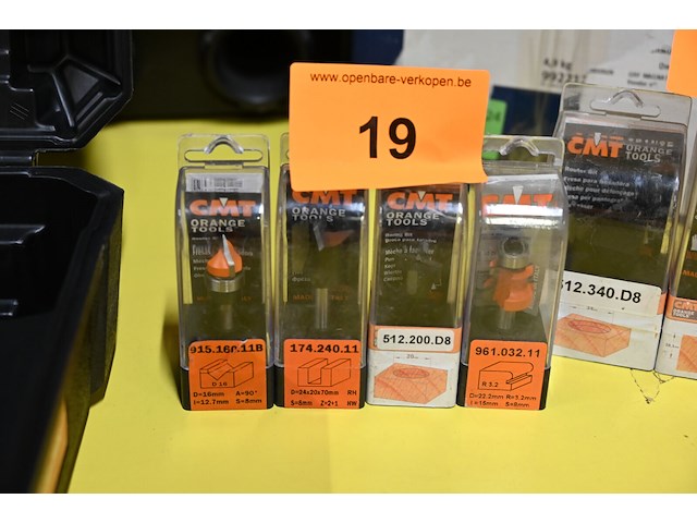 4x diverse frezen cmt orange - afbeelding 1 van  1