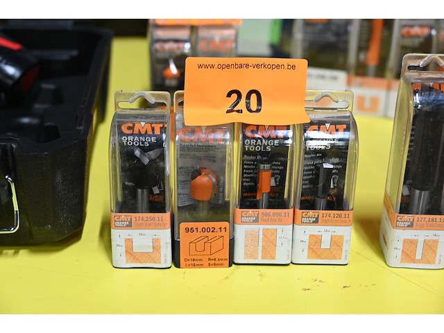 4x diverse frezen cmt orange - afbeelding 1 van  1