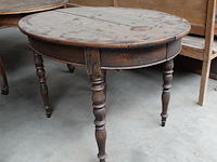 4x diverse houten tafel - afbeelding 2 van  6