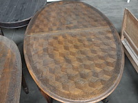 4x diverse houten tafel - afbeelding 4 van  6