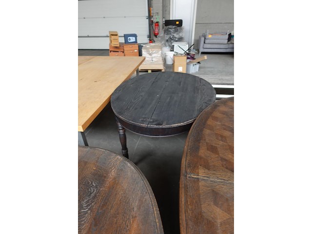 4x diverse houten tafel - afbeelding 5 van  6