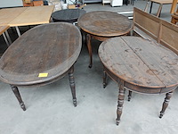 4x diverse houten tafel - afbeelding 6 van  6