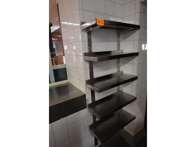 4x diverse inox wandrekken - afbeelding 1 van  4