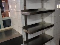 4x diverse inox wandrekken