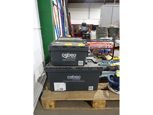 4x diverse kunstof box - afbeelding 1 van  3