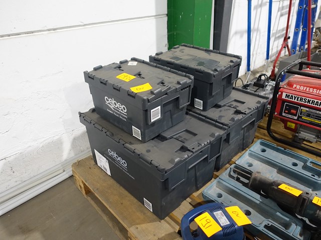 4x diverse kunstof box - afbeelding 3 van  3