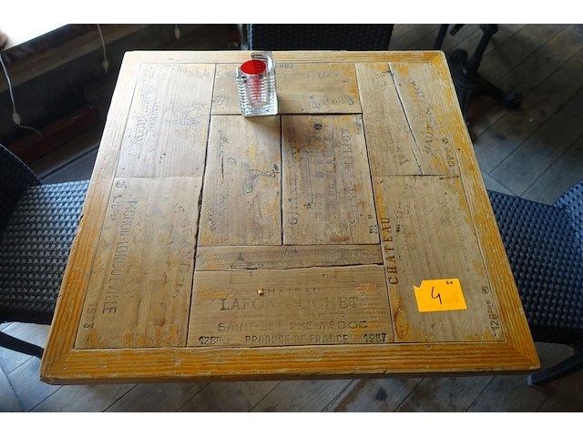 4x diverse tafel - afbeelding 2 van  6