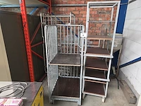 (4x) diverse transportkarren nn