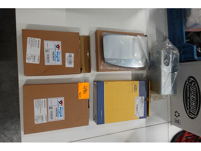 4x diverse zijspiegel + aanhangwagenslot - afbeelding 1 van  12