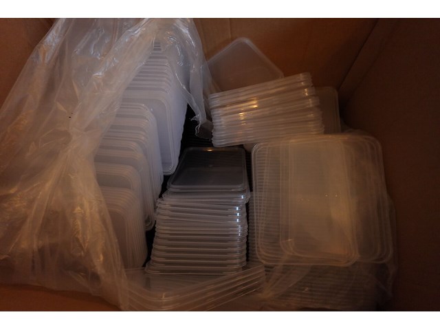 4x doos pvc potjes en deksels - afbeelding 3 van  3