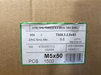 4x doos torx25 8.8 m5x50 - afbeelding 2 van  4