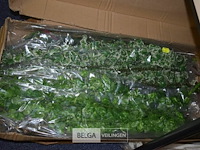 4x dozen plastieke bloemen