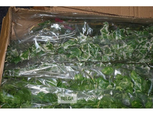 4x dozen plastieke bloemen - afbeelding 2 van  3