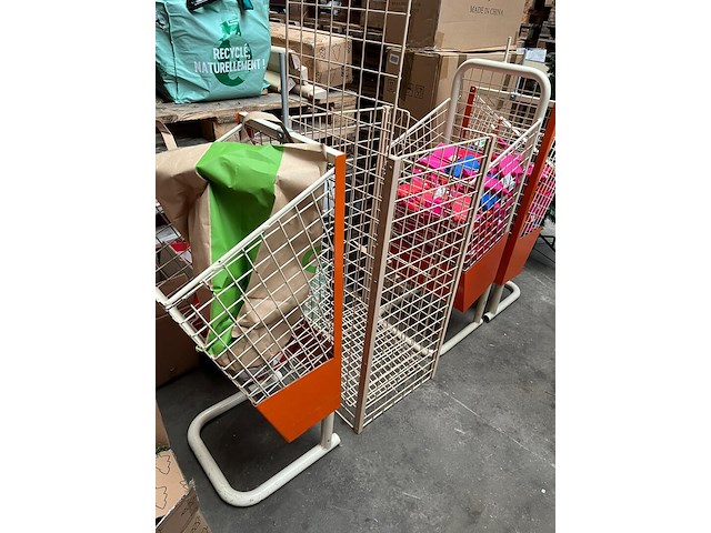 4x draadmandjes - afbeelding 1 van  2