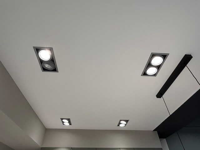 4x dubbelde inbouwspot - afbeelding 1 van  2