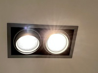 4x dubbelde inbouwspot - afbeelding 2 van  2