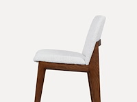 4x eetkamerstoel - walnoot - afbeelding 3 van  5