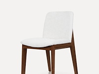 4x eetkamerstoel - walnoot