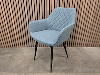 4x eetkamerstoel anna pine fabrics - afbeelding 1 van  5