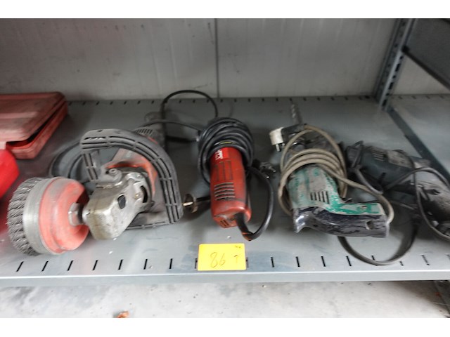 4x elektrisch gereedschap - afbeelding 1 van  4