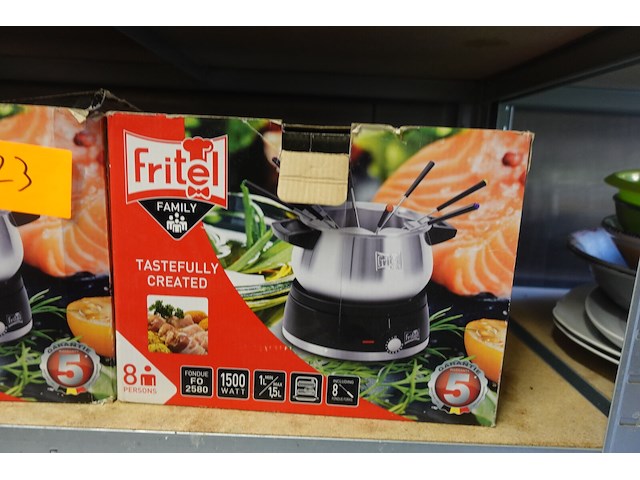 4x elektrische fondue fritel - afbeelding 2 van  6