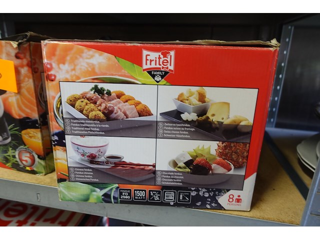 4x elektrische fondue fritel - afbeelding 5 van  6