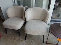 4x fauteuil & tafel - afbeelding 2 van  2