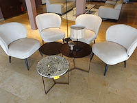 4x fauteuil & tafels - afbeelding 2 van  7
