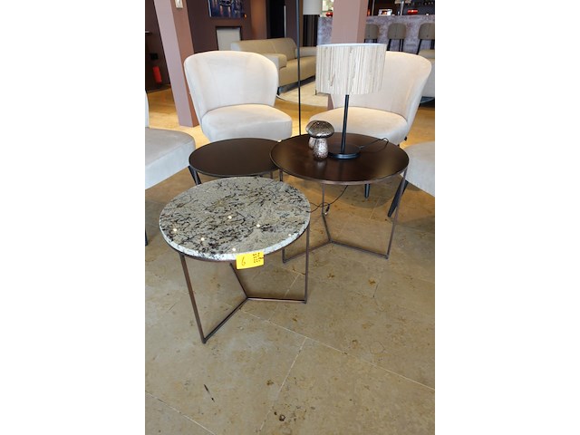 4x fauteuil & tafels - afbeelding 3 van  7