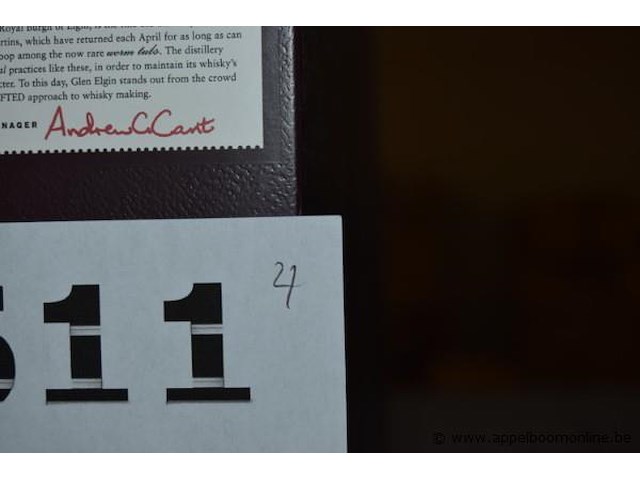 4x fles whisky glen elgin, aged 12years, 70cl - afbeelding 3 van  3