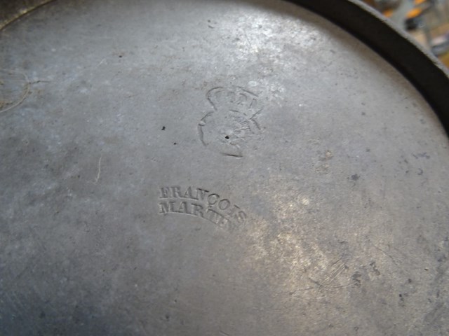 4x franse tinnen maatbekers - afbeelding 3 van  3