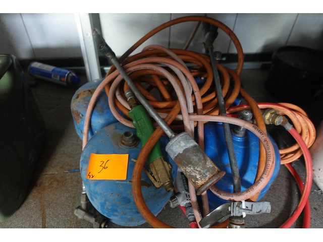 4x gasbrander - afbeelding 2 van  7