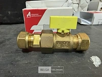 4x gaskogelkraan type k1025