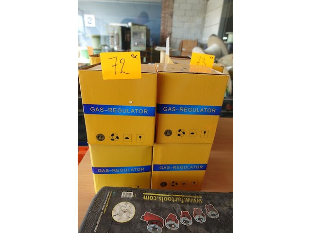 4x gasregulator - afbeelding 1 van  4
