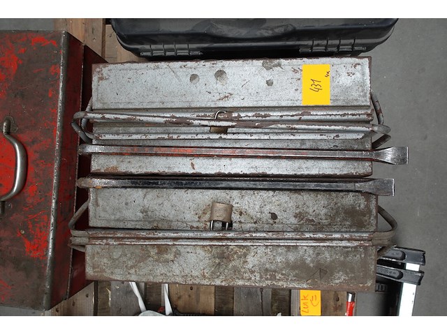 4x gereedschapskoffer + inhoud - afbeelding 2 van  4
