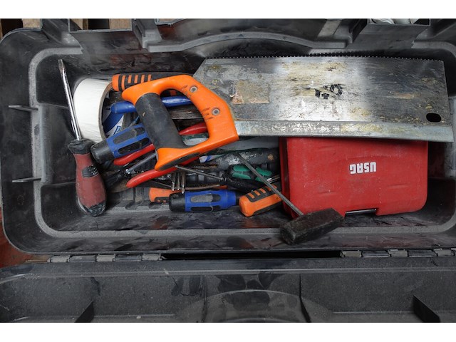 4x gereedschapskoffer + inhoud - afbeelding 4 van  4