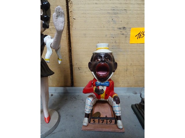 4x gietijzer beeldje - afbeelding 3 van  5