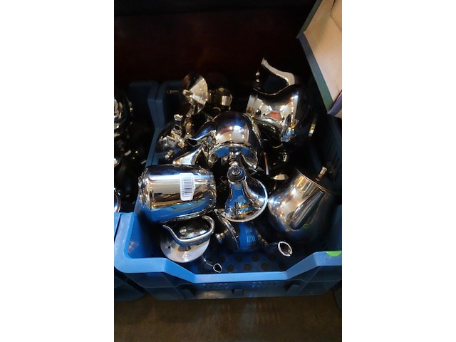 4x grijpbak + inhoud theekannen - afbeelding 3 van  5