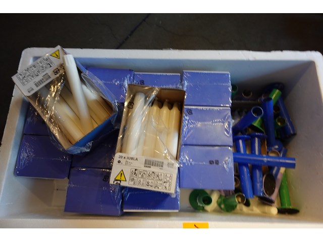 4x grijpbak + inhoud toebehoren kaarsen - afbeelding 4 van  4