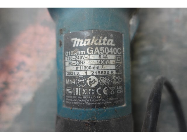 4x haakse slijper makita - afbeelding 5 van  7