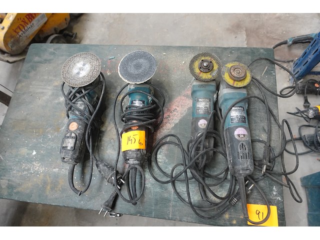 4x haakse slijper makita - afbeelding 6 van  7